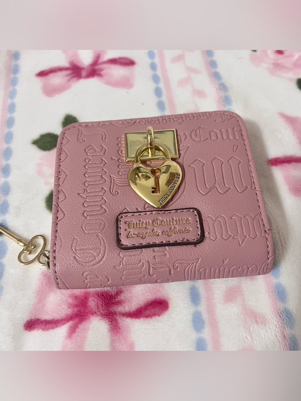 Juicy Couture Taffy Pink Coin Wallet